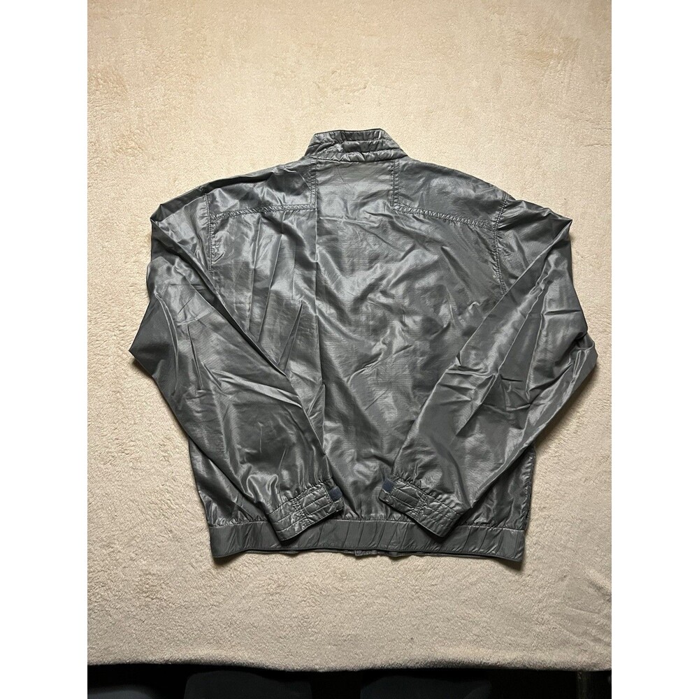 Vintage 1984 Nike Carl Lewis Windbreaker Silver Olympics Nylon Mens M - Picture 8 of 8